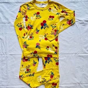 Hanna Andersson Disney Collection Belle Pajamas Girls size 14 NWOT